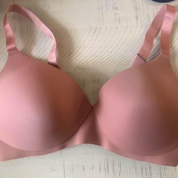 Blush Pink Seamless T-Shirt Bra - Picture 1 of 4